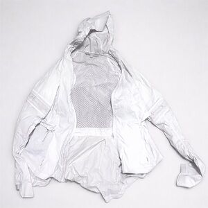 Athleta Off White Utility Jacket
